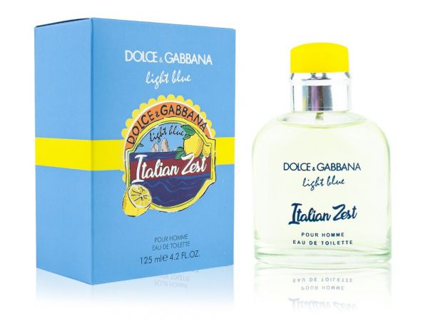 DOLCE & GABBANA LIGHT BLUE POUR HOMME ITALIAN ZEST, Edt, 125 ml wholesale